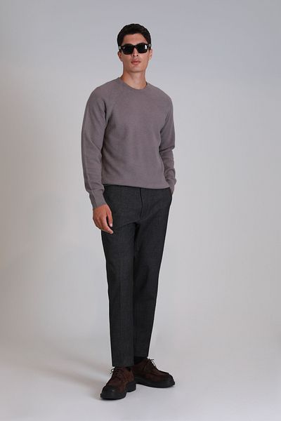 Lufian Moon Men's Sweater - Light Brown Color