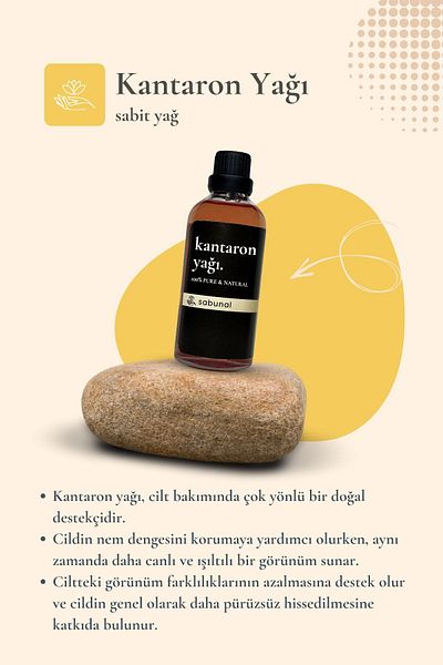 sabunal St. John's Wort Oil 100 ml - Skin Renewing and Repairing Natural Oil
