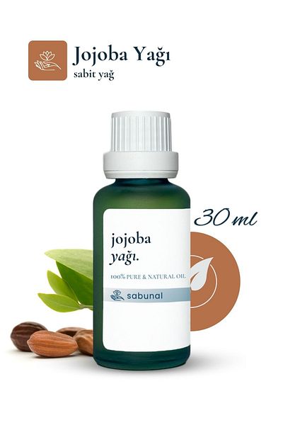 sabunal Jojoba Oil 30 ml - Skin and Hair Compatible Moisturizing Care Oil