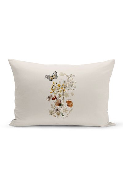 Bertille Home Flower Spring Series Κάλυμμα μαξιλαριού με ψηφιακή εκτύπωση διπλής όψης (Άνοιξη)