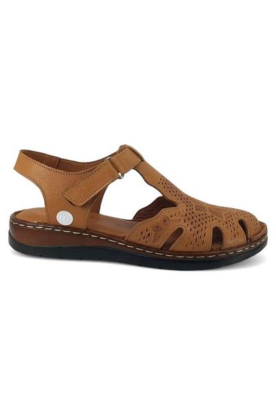 Mammamia 2550 Sandale de zi cu zi pentru femei din piele naturală-brun