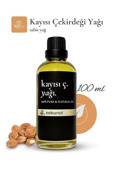 sabunal Apricot Kernel Oil 100 ml - Skin Care Oil