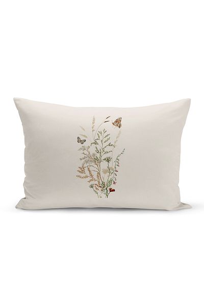 Bertille Home Flower Spring Series Κάλυμμα μαξιλαριού με ψηφιακή εκτύπωση διπλής όψης (Άνοιξη)