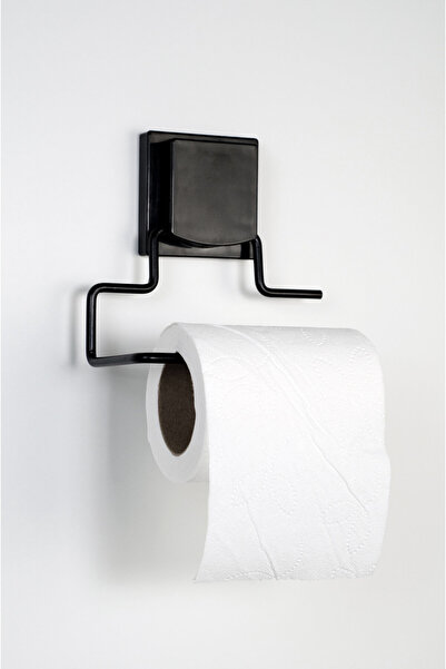 METALAY حامل مناديل المرحاض المعدني الأسود من Pisik