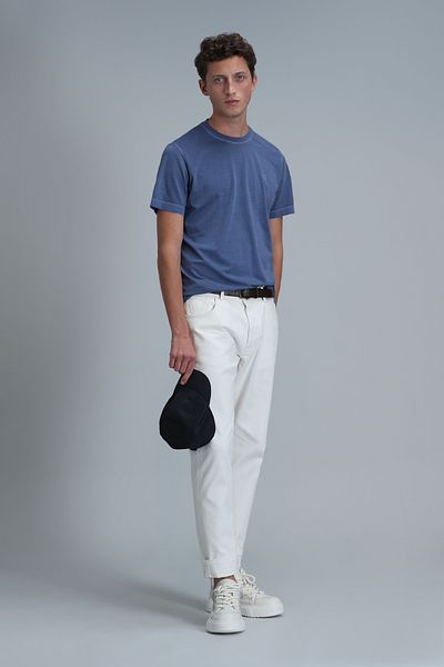 Lufian Sarder Ανδρικό - Μπλε Basic T-Shirt