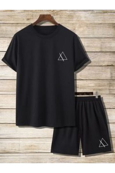 bellanova - Tshirt and Shorts Set, Lace-Up Printed