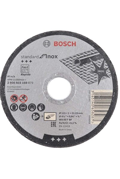 Bosch 115*1,0 Mm Standard For Inox Rapido