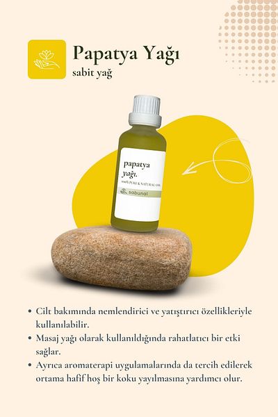 sabunal Chamomile Oil 50 ml - Skin Moisturizing and Care Oil