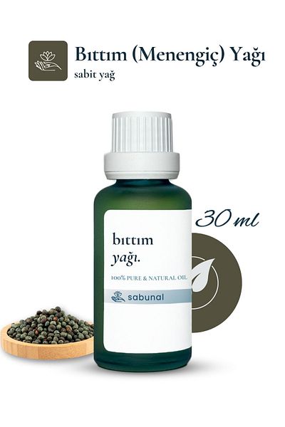 sabunal Bıttım Oil 30 ml - Cold Pressed Natural Care Oil for Hair and Skin
