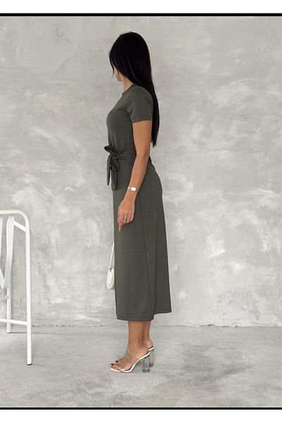 Butik Merrline Γυναικείο Oys Φόρεμα με μαλακή υφή με ζώνη