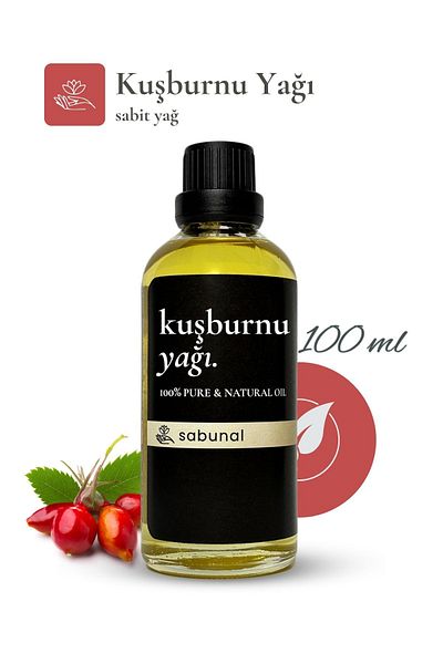 sabunal Rosehip Oil 100 ml - Natural Skin Care Oil
