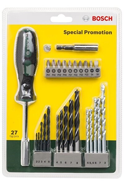 Bosch Promo Delme Ve Vidalama Seti 27 Parça