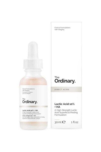 The Ordinary سيروم حمض اللاكتيك 10% بالإضافة إلى حمض الهيالورونيك 30 مل