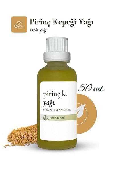 sabunal Rice Bran Oil 50 ml - Skin Brightening and Equalizing Care Oil