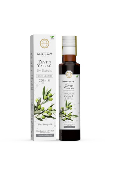 İmmu-Nat Immunat Zeytin Yaprağı Sıvı Ekstresi 250 Ml.