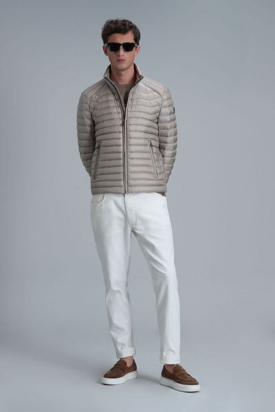 Lufian Ανδρικό παλτό Sergio Beige