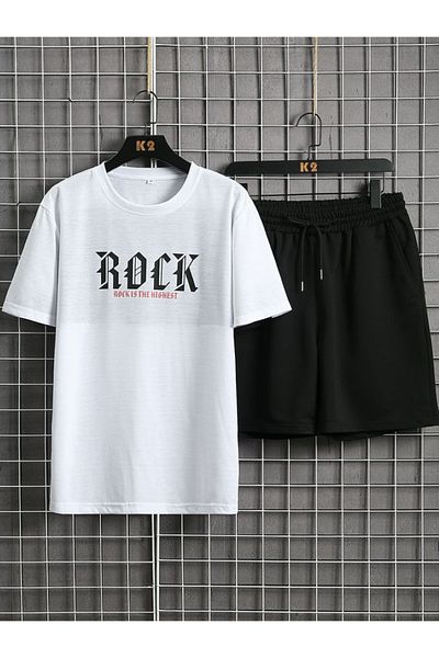 bellanova - Tshirt and Shorts Set, Lace-Up Printed