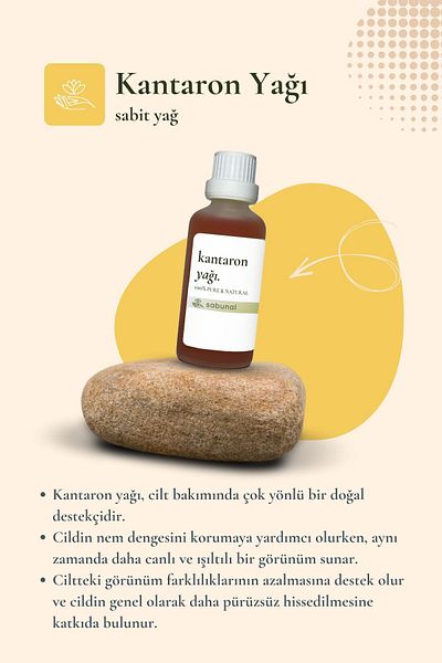 sabunal St. John's Wort Oil 50 ml - Skin Renewing and Repairing Natural Oil
