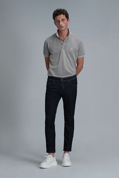 Lufian Ανδρικό μπλουζάκι πόλο Vernon Smart Beige