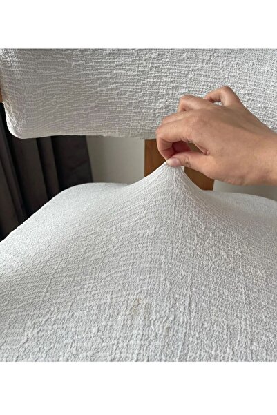 seltenet Lastikli Likralı Sandalye Kılıfı Esnek Viyana Sandalye Örtüsü Likralı Minder Kılıfı(60X70) (40X70)