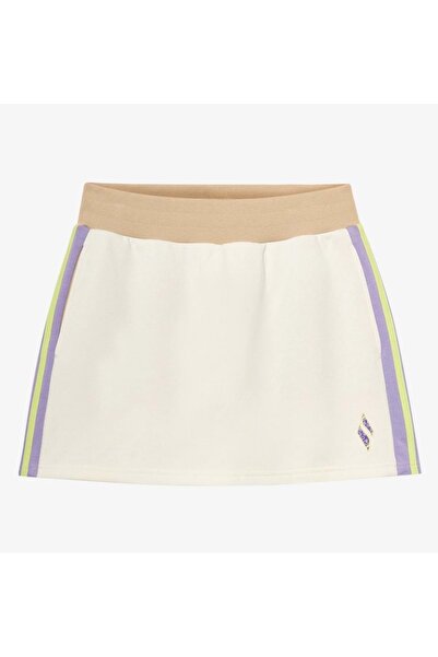 SKECHERS W Diagonal Lw Fleece Sweat Short S2510049-102 Shorts Skirt Women's S...