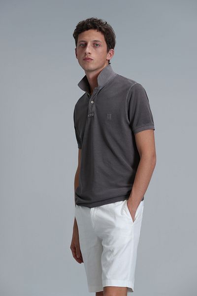 Lufian Ανδρικό μπλουζάκι Vernon Sports Polo Neck