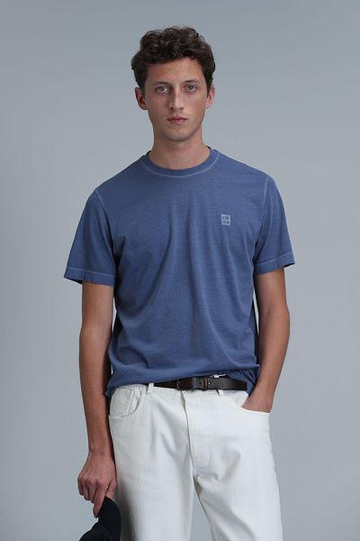 Lufian Sarder Ανδρικό - Μπλε Basic T-Shirt