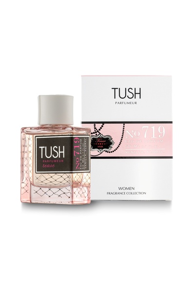 TUSH 719 Tease Noir Vanilla Floral Women Kadın Parfümü Edp 50 Ml
