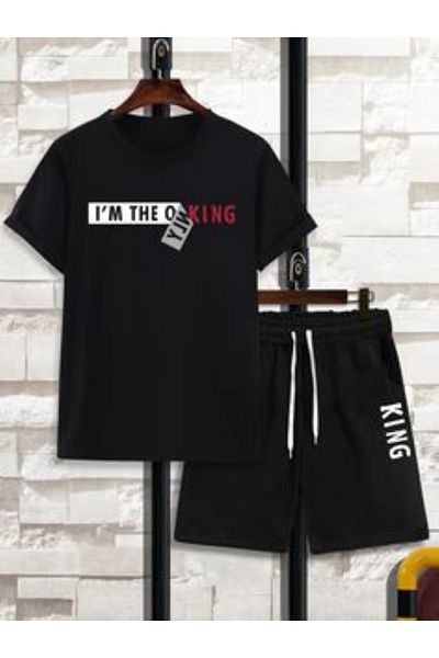 bellanova - Tshirt and Shorts Set, Lace-Up Printed