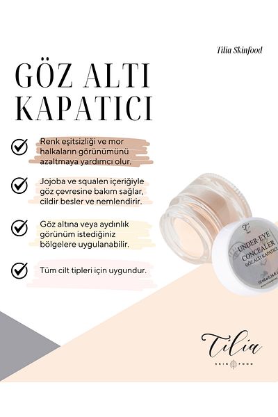 Tilia Skinfood Under Eye Concealer