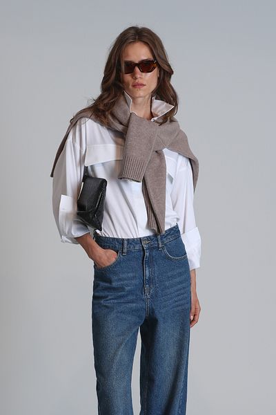 Lufian Cămașă Duncan White Regular Fit pentru femei