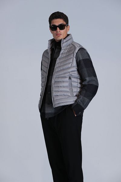 Lufian Axel Goose down - Gray Men's Vest