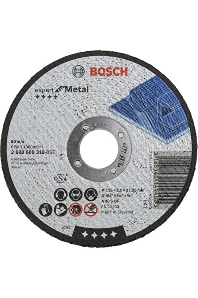 Bosch Expert Kesme Diski 115x2.5mm Metal