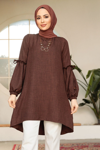 Neva Style Tunica Hijab Maro Maneca Balon 4138KH
