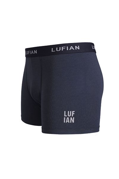 Lufian Darcy Men's Anthracite Cotton Boxers