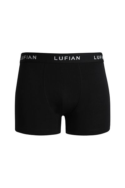 Lufian Dany Men's Cotton Boxer Black
