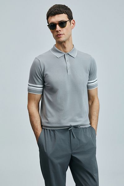 Lufian Noah Men's Sweater - Gray Modal Blend