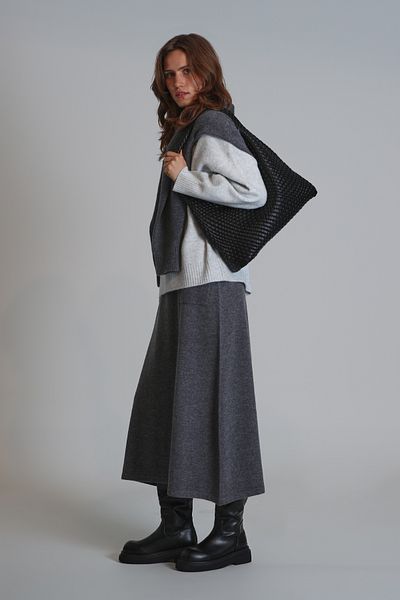 Lufian Arda Women - Light Gray Sweater