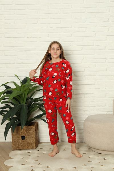sleeproom Children's Winter Quality Fleece Pajama Set