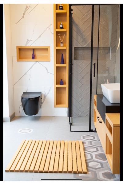 Home Ahşap Duş Izgarası Özel Ölçü