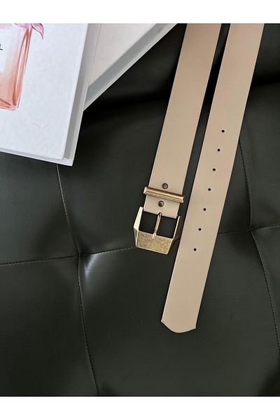 coaksco Large Tumbled Buckle Women's Belt , Pants Belt , Dress Belt , Coat Belt , Shirt Belt