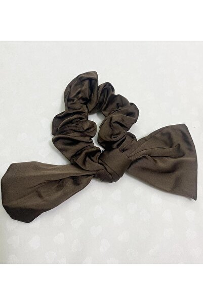 shiny ever Satenska Li elastična kopča - Smeđa