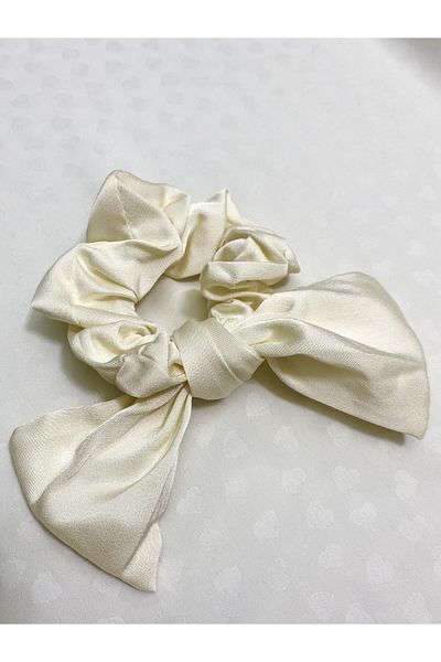 shiny ever Cremă elastică pentru scrunchie din satin