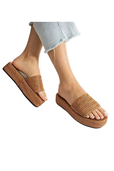 YUNUSTERLİK63 New Model Beige Colored a Quality Braided New Season