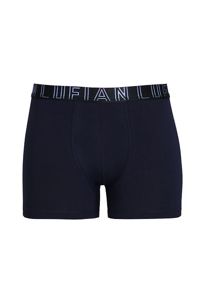 Lufian Zeg Men's Cotton Boxer Navy Blue