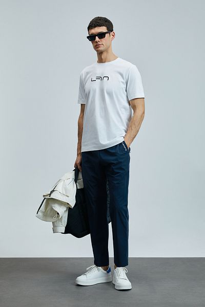 Lufian Ανδρικό Φούτερ Fırst Navy Blue
