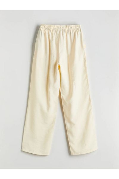 LC Waikiki Lcw vision yellow elastic waist women's pants