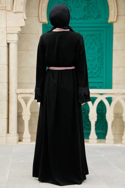 Neva Style Поясний лососевий хіджаб Abaya 55440smn
