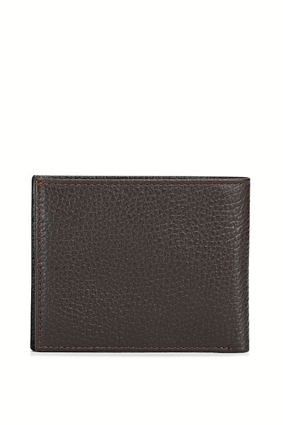 Lufian Men's Leather Card Holder Jimmy - Brown