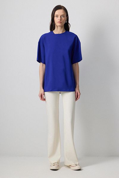 Touché Privé Short Sleeve Crepe T-Shirt